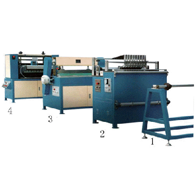 ZZHG-3B Pre-cutting, marking, pleating line