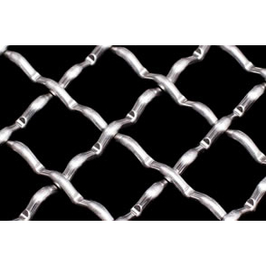 Crimped wire mesh